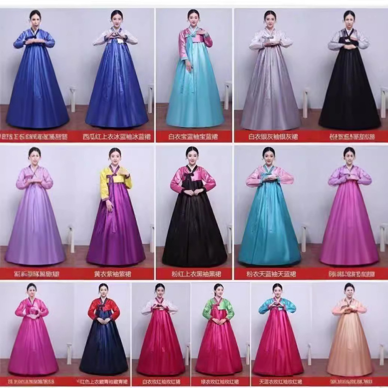 Women's Korean clothing da Chang Jin dance performance traditional Korean women's clothing ethnic clothing improved South Korea Korean women's clothing
