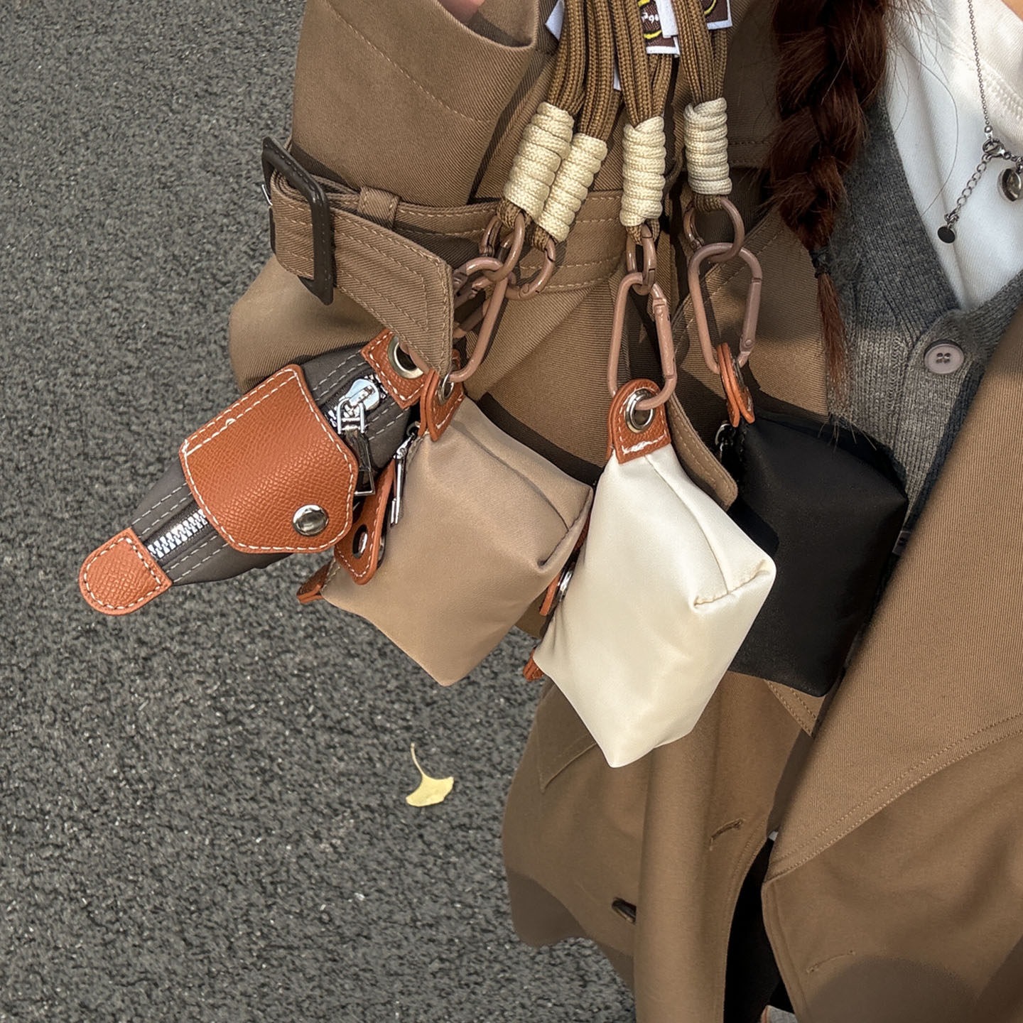 Moda coreana de almacenamiento bolsillos de cambio nuevo bolso portátil auricular bolso lindo mini 2026 bolso de lápiz labial para mujeres