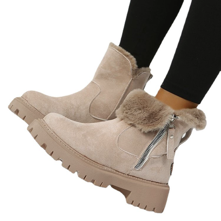 Ботинки Martens демисезонные тёплые низкие для отдыха, плюс сайз, средней высоты голени