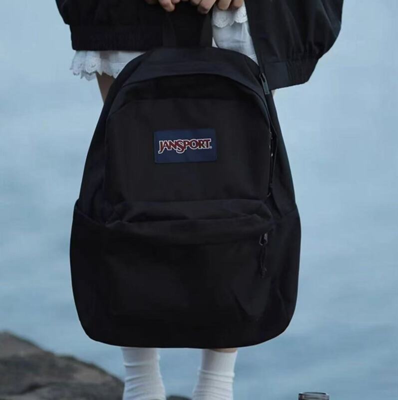 Jansport Backpack Junior High School College Student Bag Unisex Large Capacity Backpack Versatile Computer Bag
