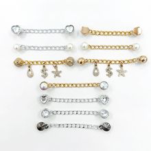 跨境电商爆款洞洞鞋配饰diy可拆卸链条ins小红书热销装饰品配件