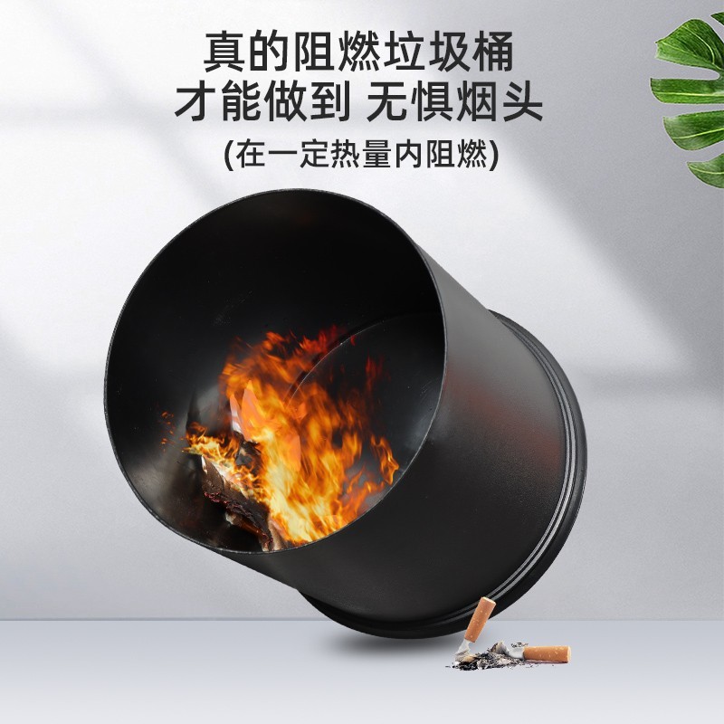 酒店垃圾桶客房家用卫生间宾馆商用办公室厨房圆形收纳双层垃圾桶|undefined
