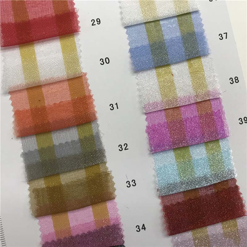 云彩纱 42个颜色现货供应 厂家直销 女装时尚时装面料 M391018