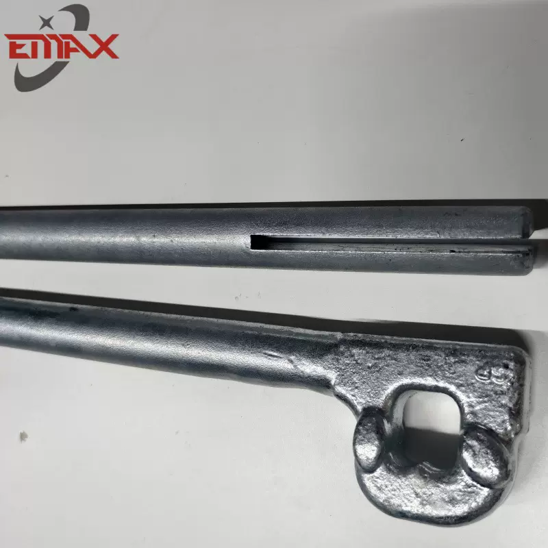 工厂直销专业电力金具双线虎头拉棒热镀锌加工定制