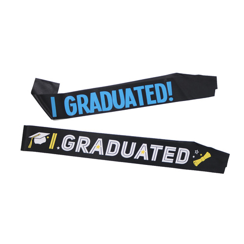 2024 Cross-border Graduation Season Shoulder Straps Class Reunion Shoulder Straps Prom Performance Graduation Party Etiquette Belts Wholesale Customization