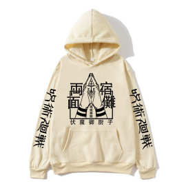 秋季连帽卫衣 咒俗回战动漫卫衣 外贸批发原宿街头外套hoodie