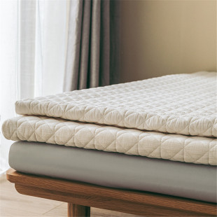 Japanese Style All Cotton Pressureless Memory Cotton Mattress Breathable Comfortable Pure Cotton Tatami Mat Upholstery for Household Single and Double