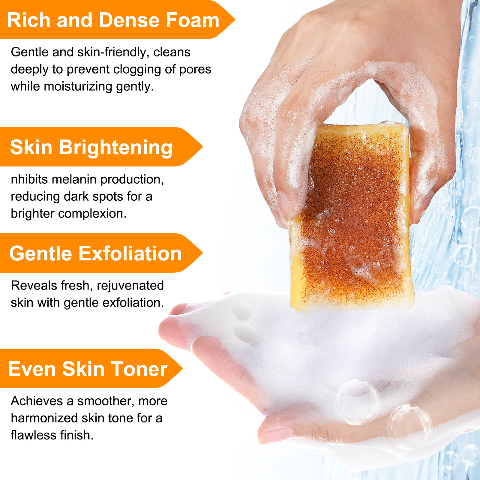 116g Weight Bar Soap Personal Care Type 1 Piece Quantity Lemon Pattern Classic Style Style Lemon Bar Soap Classic Style Bath & Shower Personal Care 10