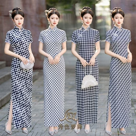 旗袍;广场舞表演服