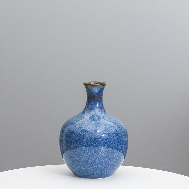 Nórdico simple ins estilo cerámica seca flor artificial florero hidropónico arreglo de flores decoración del hogar creativo decoración suave