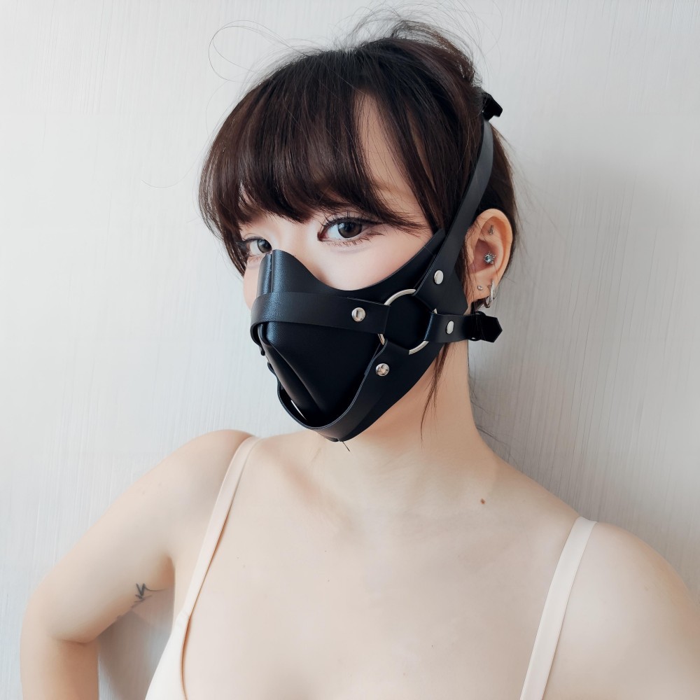 Nueva máscara sexy femenina, juguetes sexuales de cuero, accesorios, sala de sexo para adultos de moda, máscara sm divertida al por mayor