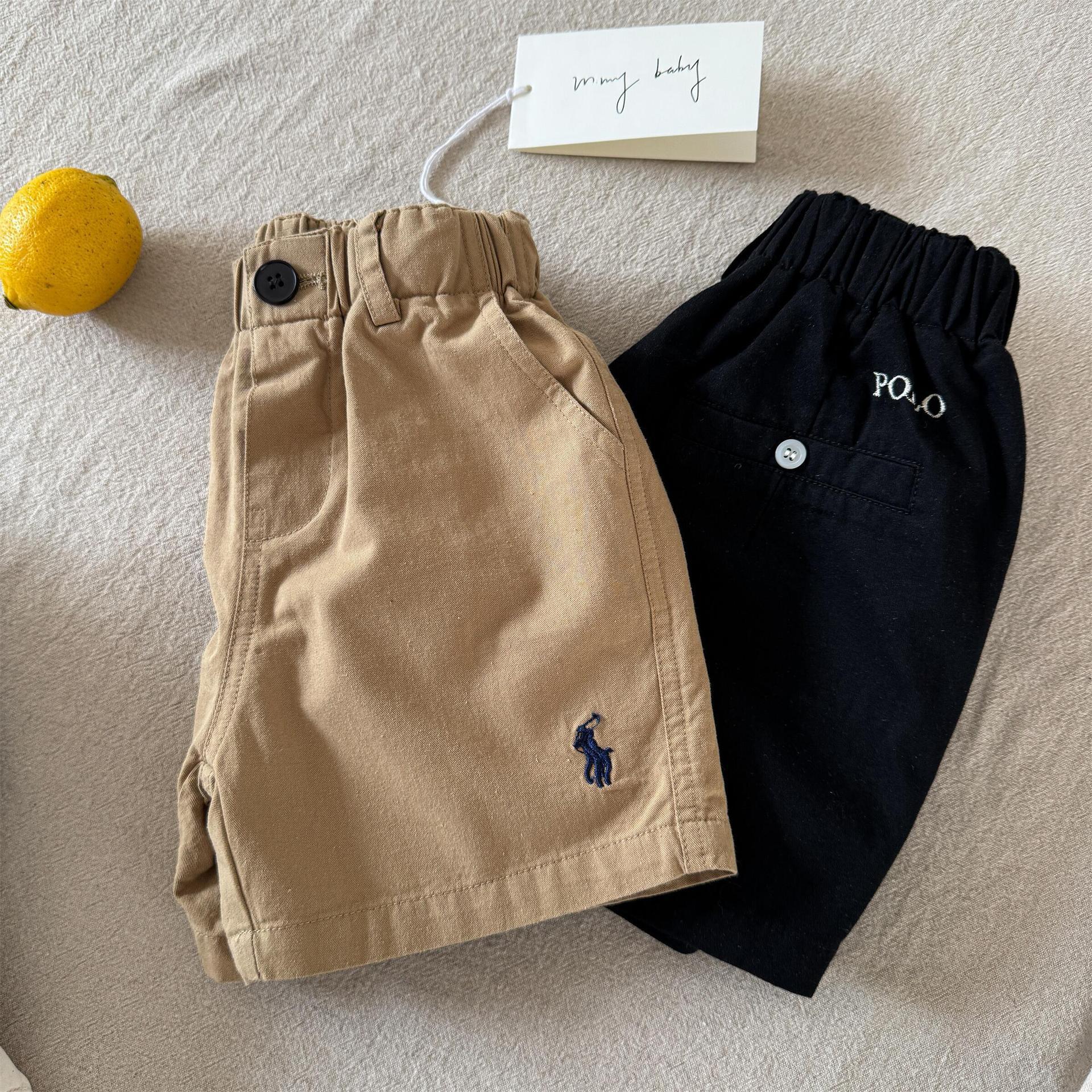 子供用デニムショートパンツ 2026夏 男の子女の子向け 日本風トレンドブランド カジュアルショートパンツ ベビー・幼児向けおしゃれ五分丈パンツ