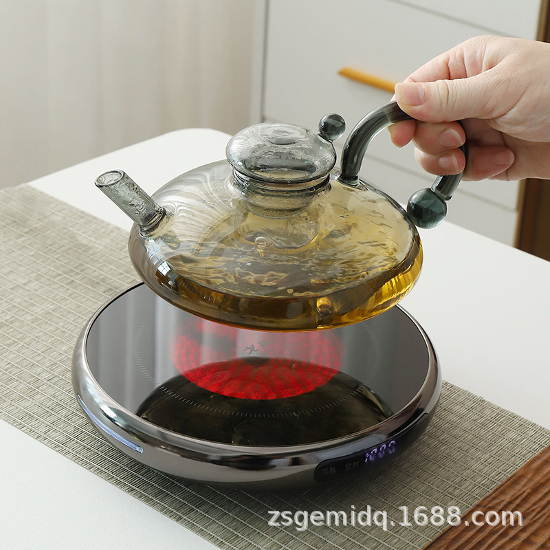 Electric Ceramic Stove Mini Tea Stove Thin Glass Pot Ceramic Pot Water Boiler Tea Boiler New Product