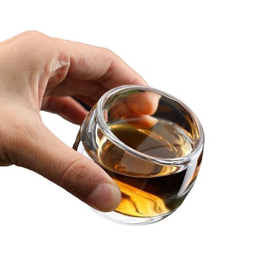 High-grade glass cup owner tea cup is not hot personal thickened cup health Chinese tea cup wholesale generation