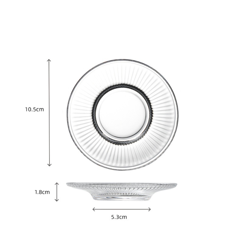 Conjunto de tazas de té de vidrio tazas de té de kung fu tazas de té de vidrio tazas pequeñas tazas de té mini transparentes tazas de té resistentes al calor