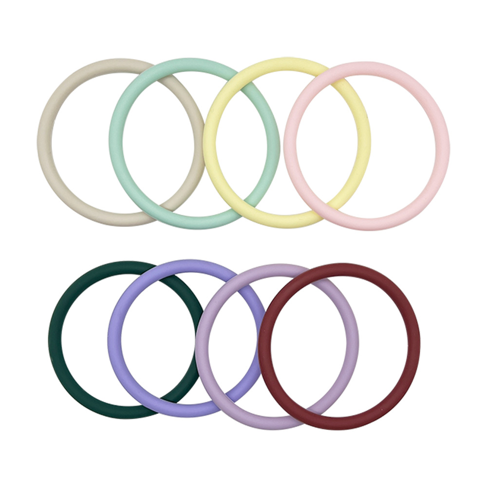 별도의 원형 실리콘 링에는 기타 액세서리가 포함되어 있지 않습니다. 색상은 누드입니다.