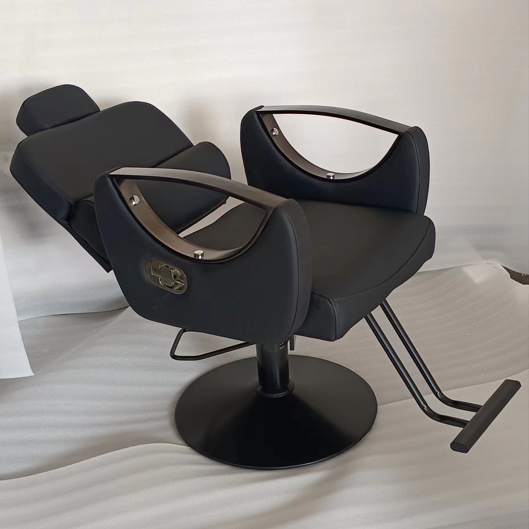 silla de peluquería, silla de elevación giratoria, silla de barbear, silla de barbear multipropósito, silla de barbear, silla de barbear