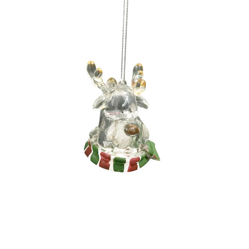 メーカー供給クリスマスアクリル鹿装飾品プレキシガラスデスクトップ装飾品クリスマス発光ギフト装飾品射出成形|undefined