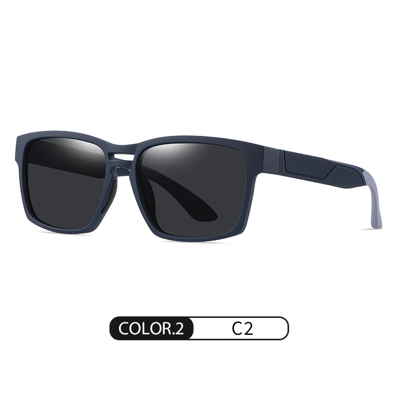 Gafas de Sol Polarizadas Cuadradas para Hombre S11106 Marco de TR90 y Lente de TAC Protección UV400 para Viajes image 8