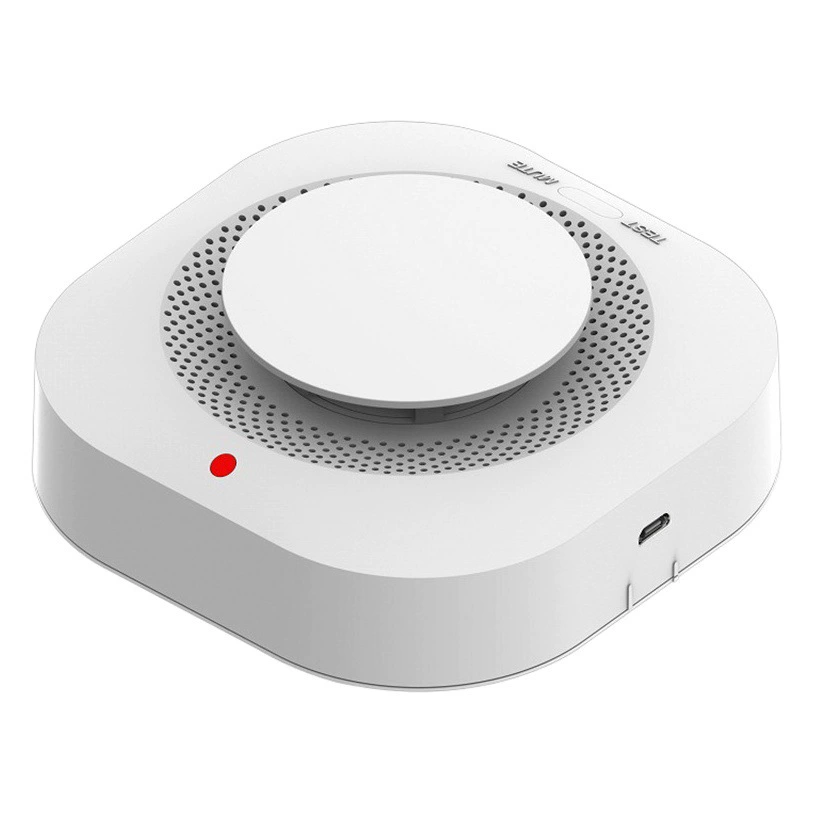 Wi-Fi беспроводная дымовая сигнализация Детектор дыма Zigbee мобильный телефон удаленная сигнализация в реальном времени Tuya APP