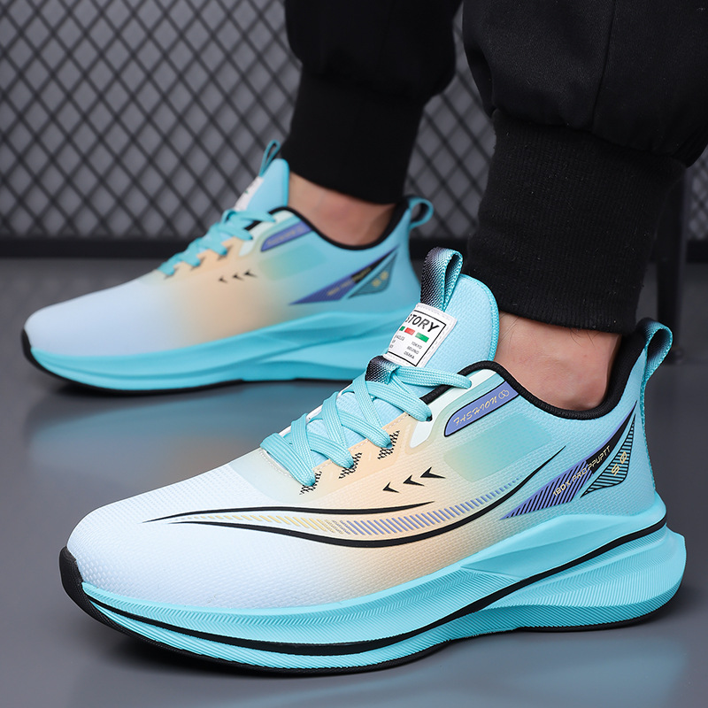 Zapatos de hombre otoño e invierno nuevo estilo de cuero todo fósforo suela suave zapatos deportivos ligeros zapatos para caminar zapatos para correr de moda zapatos casuales