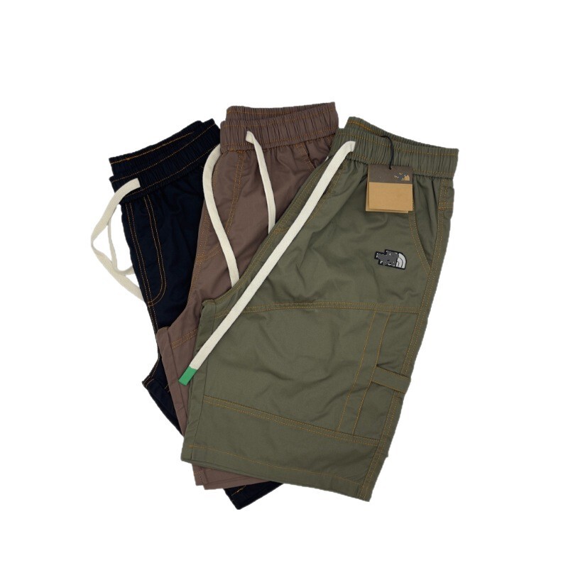 Trendy Brand North Face New Men's Large Size Five-Point Pants Sports Pants Casual Pants Breathable Sweat-Absorbing Embroidered Patch Men's Style Trendy Brand North Face New Men's Large Size Five-Point Pants Sports Pants Casual Pants Breathable Sweat-Absorbing Embroidered Patch Men's Style