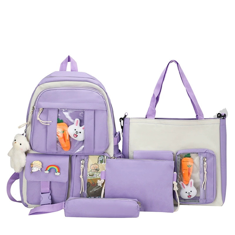 Backpack, cute capacious shoulder bag for princess, for secondary school