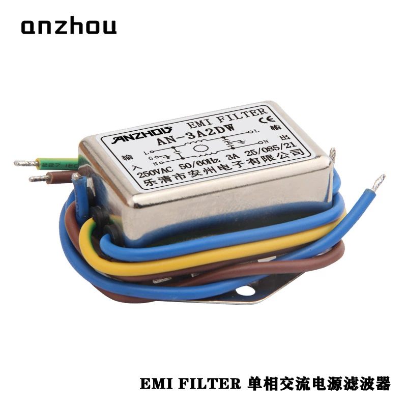 Фильтр питания EMI AN-3A2DW Anzhou 3A, PNF221-G-3A, ET-3A2D23W