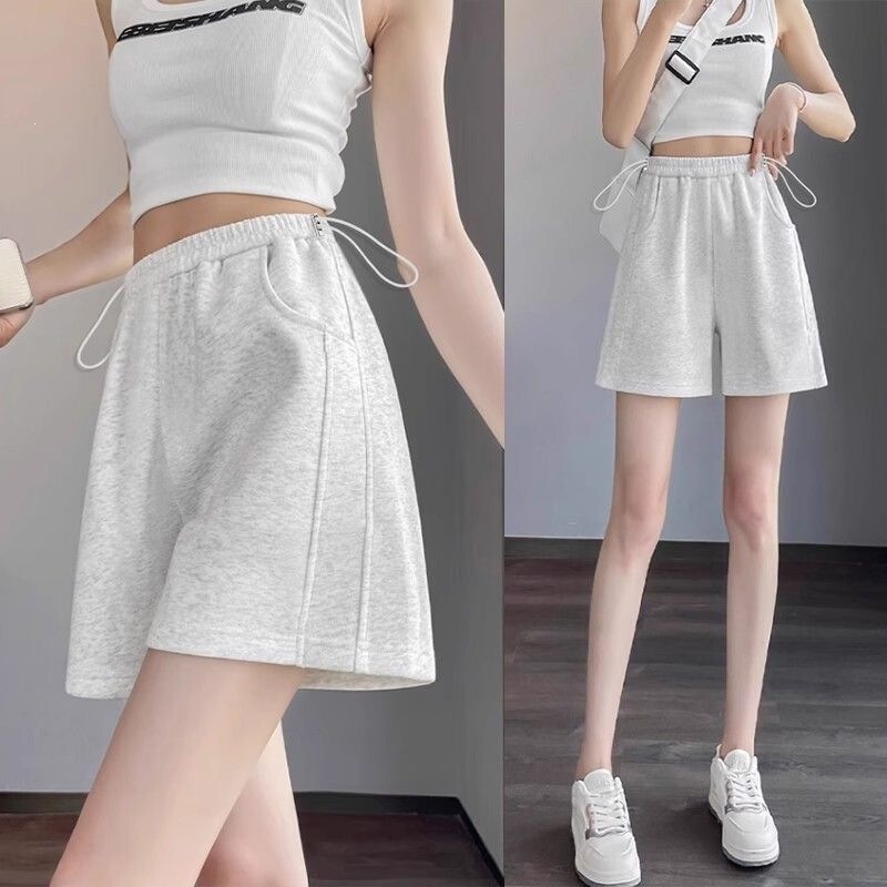 Maternity Shorts for Summer, Thin Style, New Wide-Leg Casual Five-Point Pants, Petite Size, No Belly Support, Drawstring Sports Pants Maternity Shorts for Summer, Thin Style, New Wide-Leg Casual Five-Point Pants, Petite Size, No Belly Support, Drawstring Sports Pants