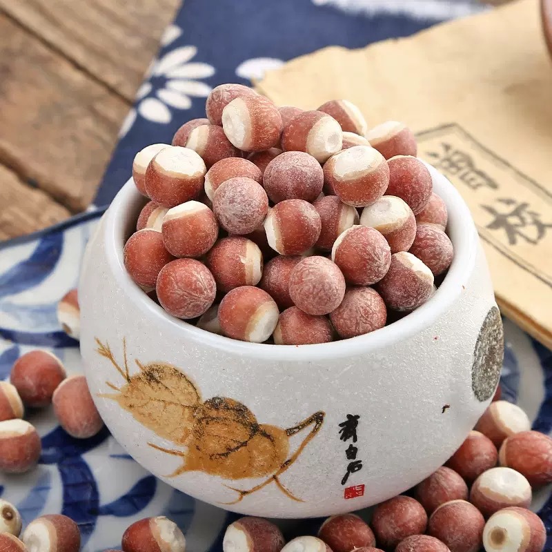 Dried Gorgon Fruit Seeds Qian Shi 500g Euryale Ferox Seeds for Soup Congee and Herbal Decoction key features