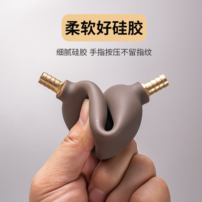 茶皿防かび防凍下水管出水管吸水茶台茶器シリコン茶器部品排水管付迪鵬|undefined