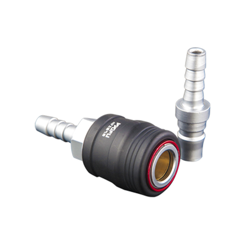 Conector rápido autoblocante tipo C neumático Wufu para tuberías de compresor de aire, conexión de manguera de aire de doble extremo, conector rápido de doble extremo.
