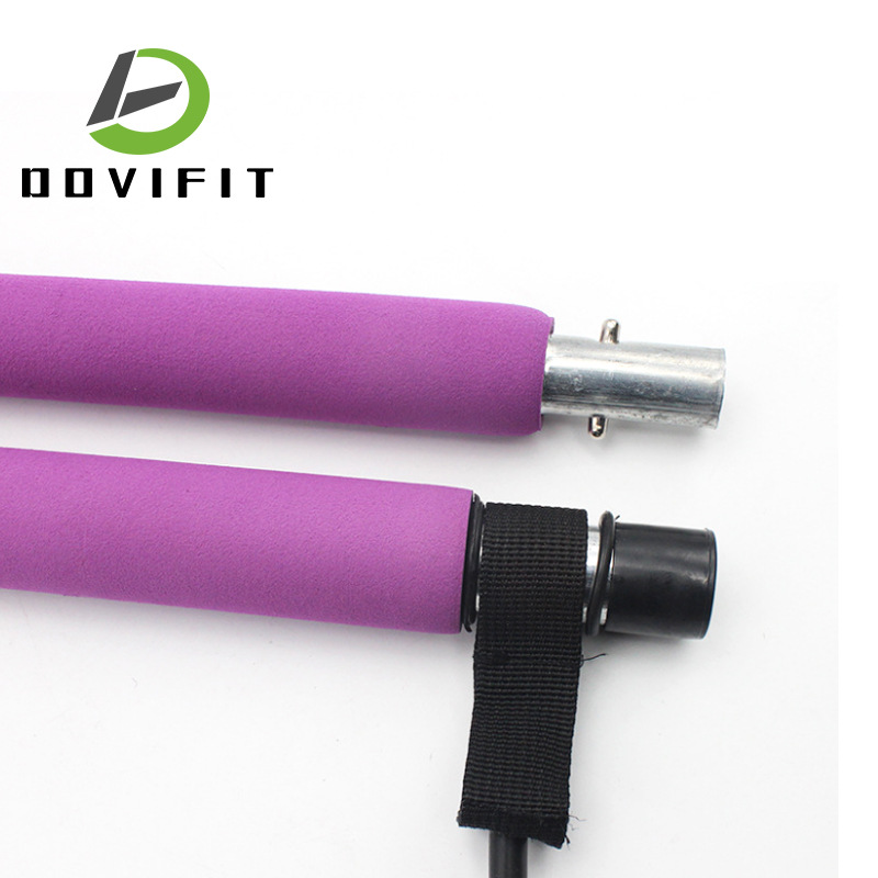 Pilates stick fitness resistencia palo yoga stick casa yoga vientre contracción pierna belleza fitness bar yoga pull stick