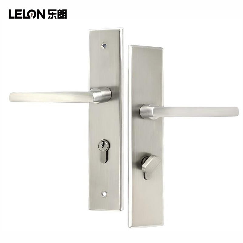 Cerradura de puerta de acero inoxidable 304 cerradura de puerta de hotel cerradura de puerta cerradura de panel mecánico universal