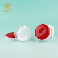 腮红修容阴影防晒过筛网细粉可放粉扑便携装翻盖散粉盒樱桃红批发