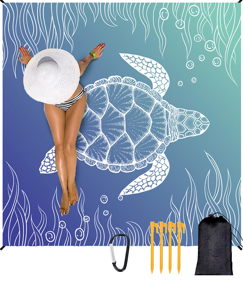 Cross-border Lycra sunshade tent, portable seaside beach vacation tent, outdoor camping sun protection canopy