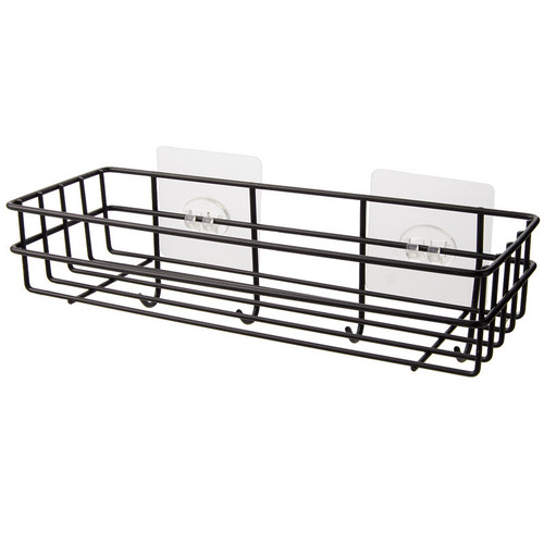 Shower Toothbrush Holder Wall Mount without Drilling Toilet Bathroom Washroom Sink Vanity Wall Storage for Cosmetics