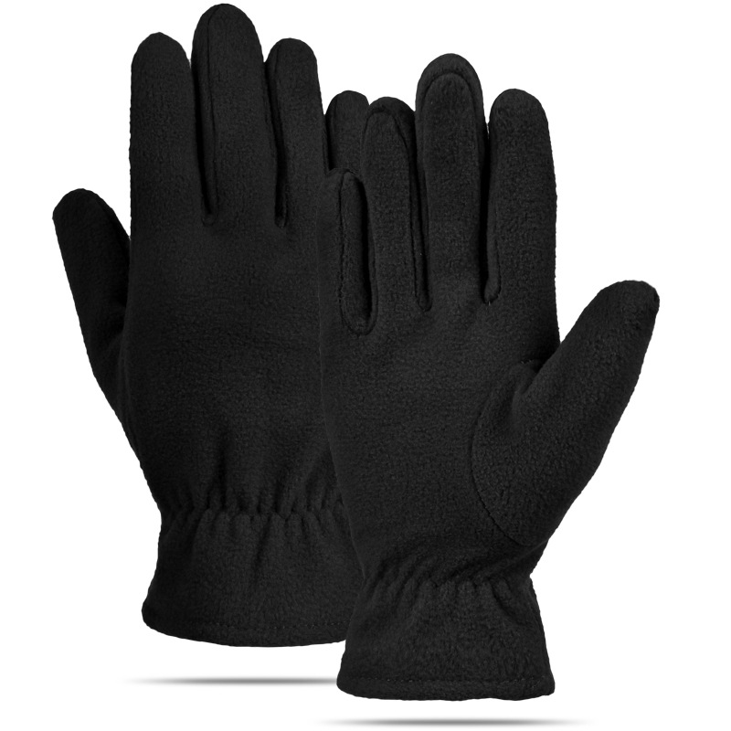 Deportes al aire libre guantes térmicos ciclismo hombres y mujeres dedo completo invierno bicicleta fútbol antideslizante a prueba de viento impermeable guantes de lana