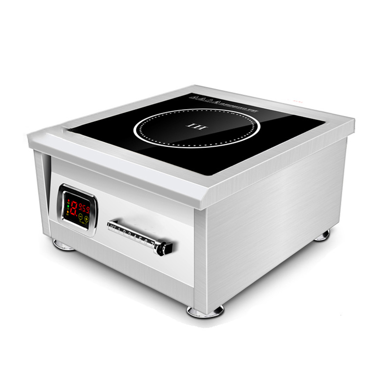 Dematai comercial inducción cocina doble estufa de cocina baja sopa estufa comedor de alta potencia estufa de sopa plana de carne de sopa estufa