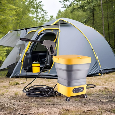 Lithium Battery Portable Roller-Type – Car washing machine