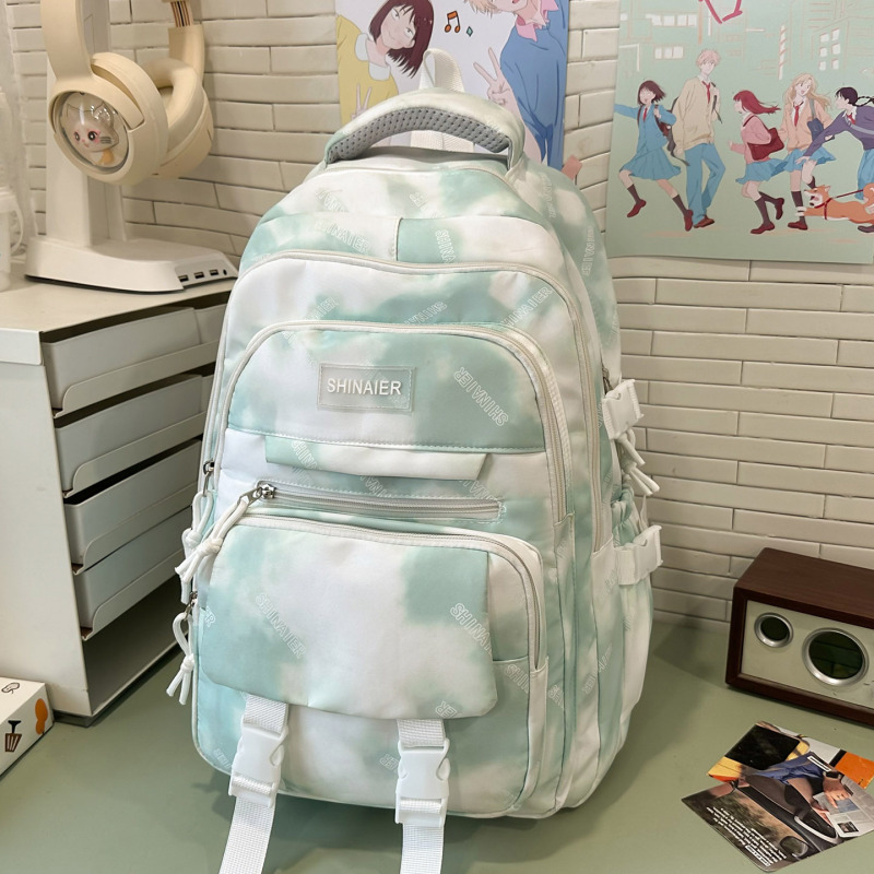 子供用ランドセル、小学生女子、中学生絞り染め高価値大容量ランドセル、カスタマイズ卸売バックパック|undefined