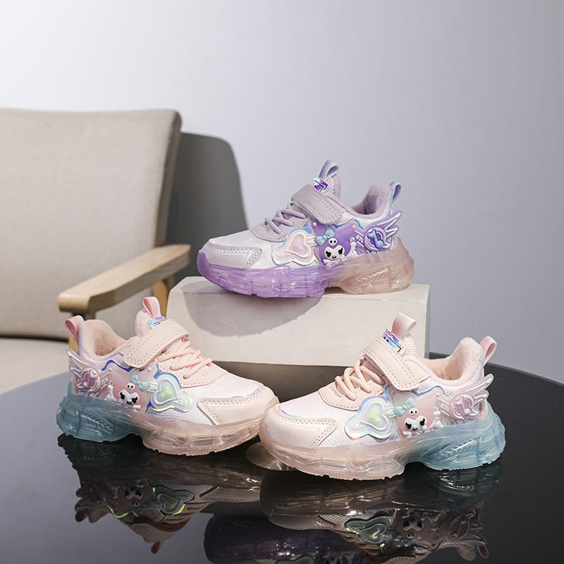 Winter cartoon keep warm children's sneakers