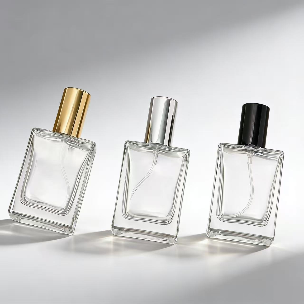 Botella de Spray para Perfume 30ml 50ml de Vidrio Portátil para Viaje