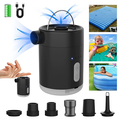 Pump Portable Dual-Use for Inflating | Hava nasosu - 319-mini-air-pump-black