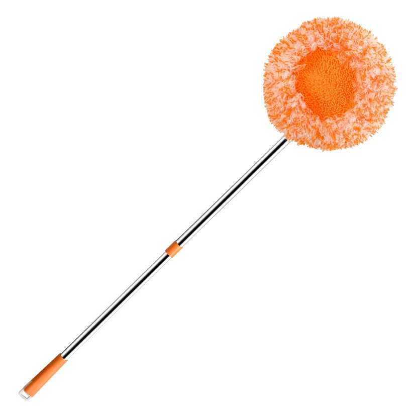 Выдвижная Швабра для подсолнечника Бытовая многофункциональная Очистка стен для удаления пыли универсальная вращающаяся Чистящая артефактное волокно