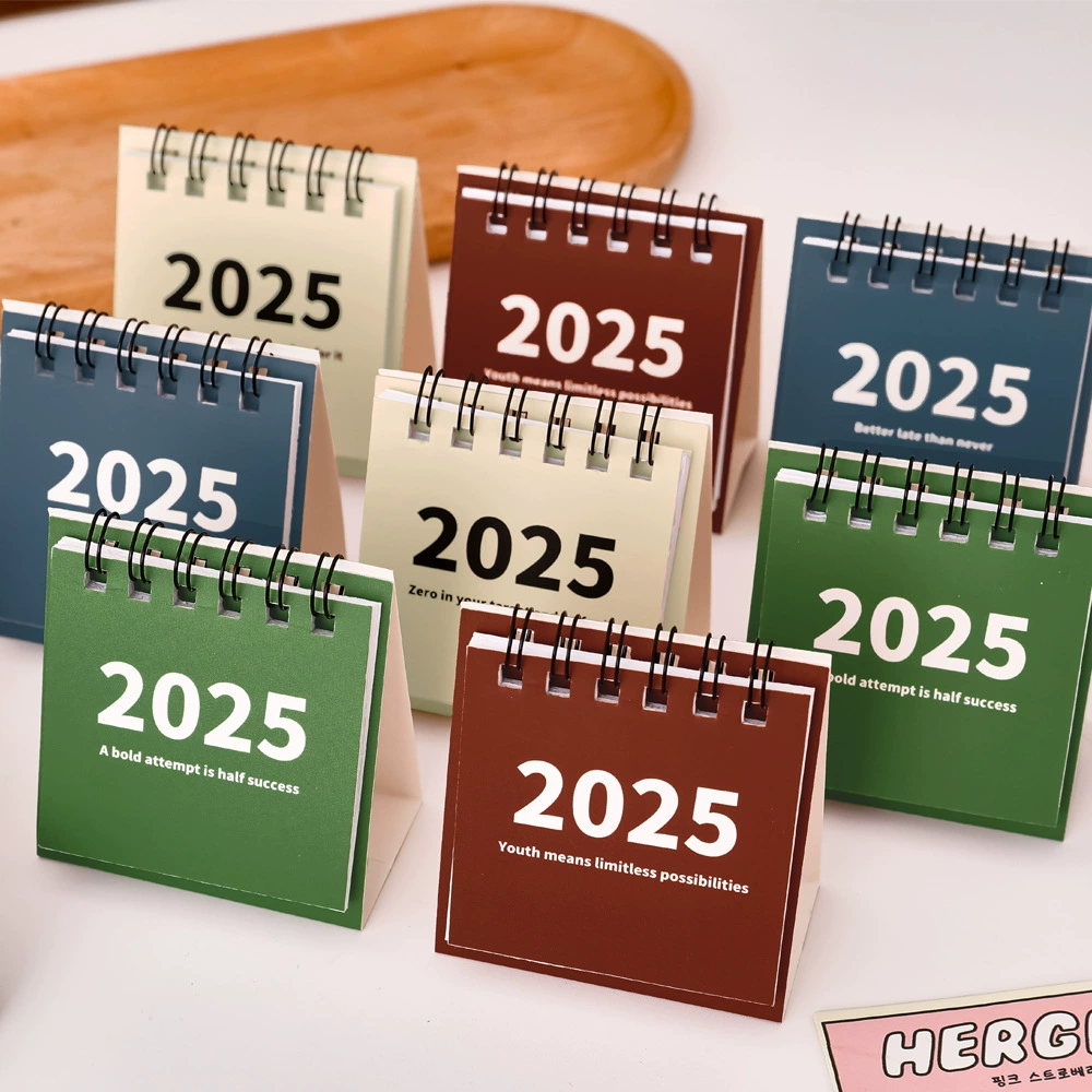 Механический настольный календарь, 2024 год, подарок на день рождения