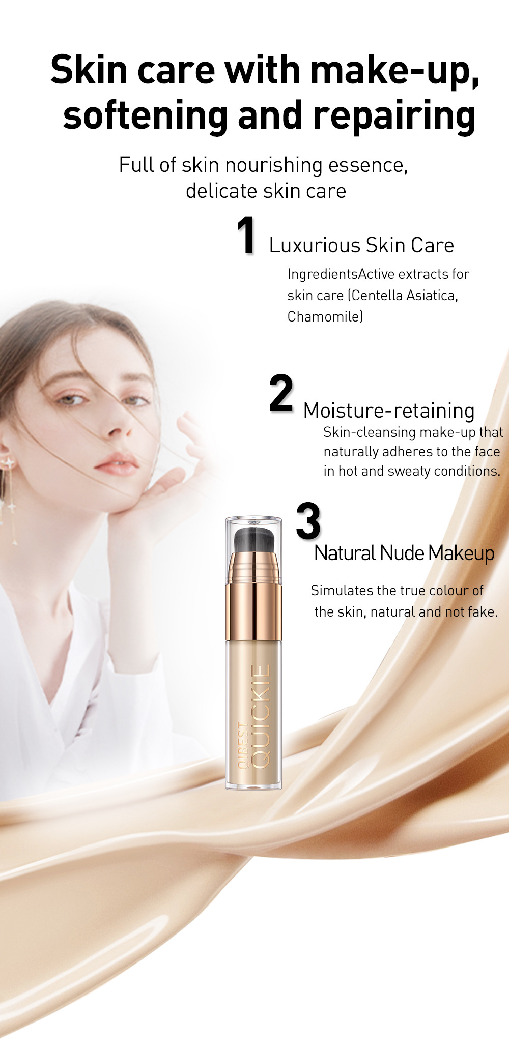 Liquid Concealer And Bb Cream Long Lasting Moisturising Makeup_voghion.com