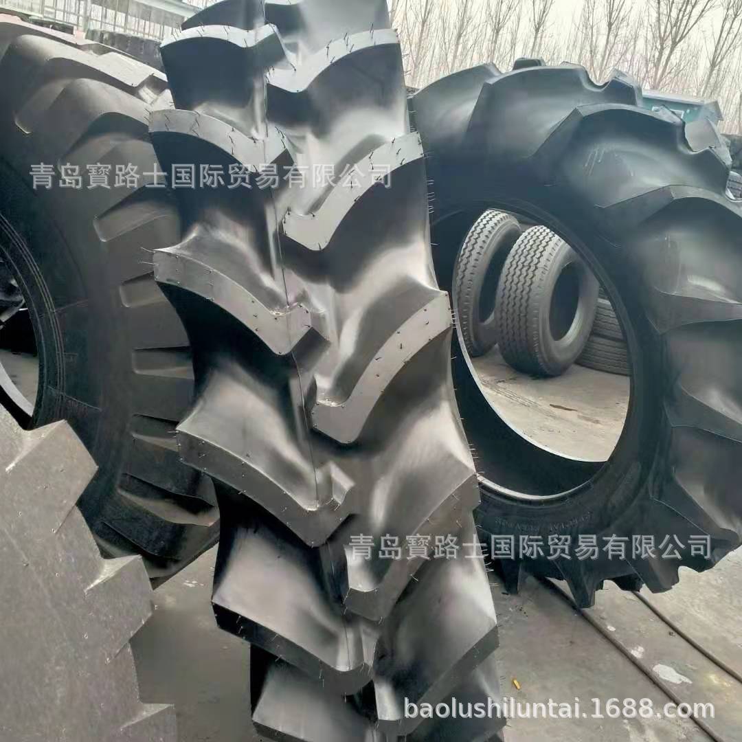 农用车轮胎 14.9-24  拖拉机中高花轮胎  镰刀花纹