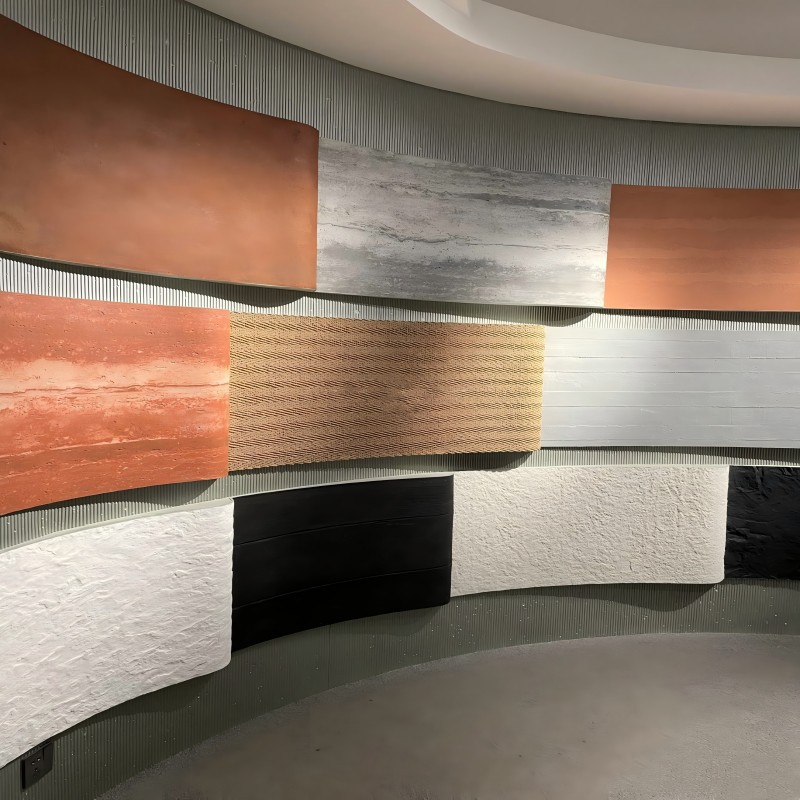 Piedras romanas blandas Piedra blanda Decoración de puerta de piedra flexible Porcelana blanda Decoración de pared exterior Piedra cultural Fondo de piedra estrella y luna