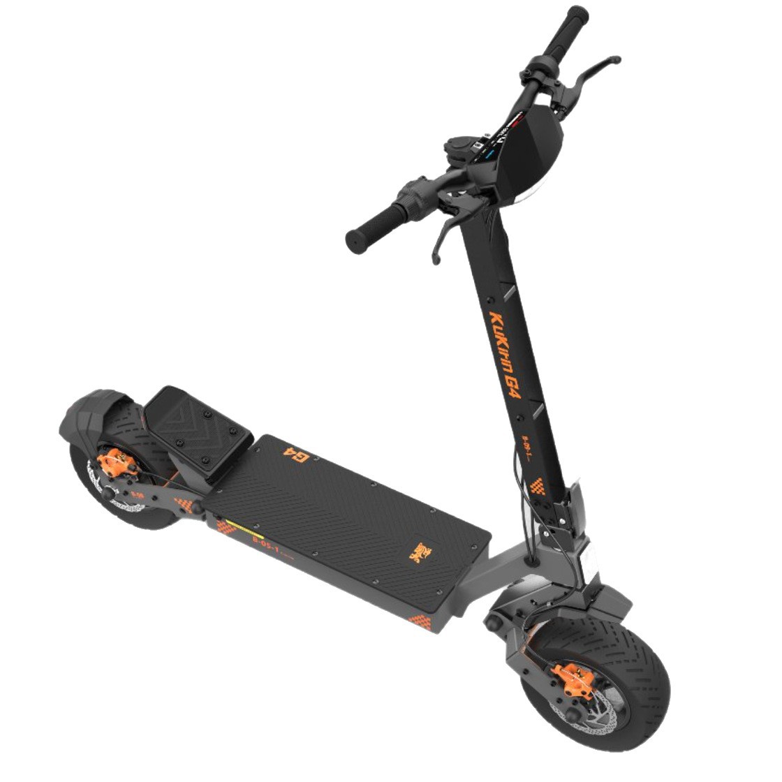 Kukirin scooter eléctrico G4 de alta potencia de alta velocidad adulto todoterreno 3 en 1 coche de batería plegable image 6